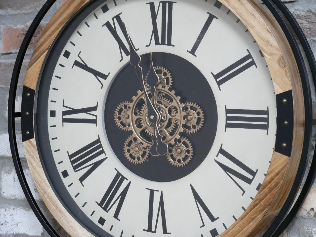 Industrial Cog Clock
