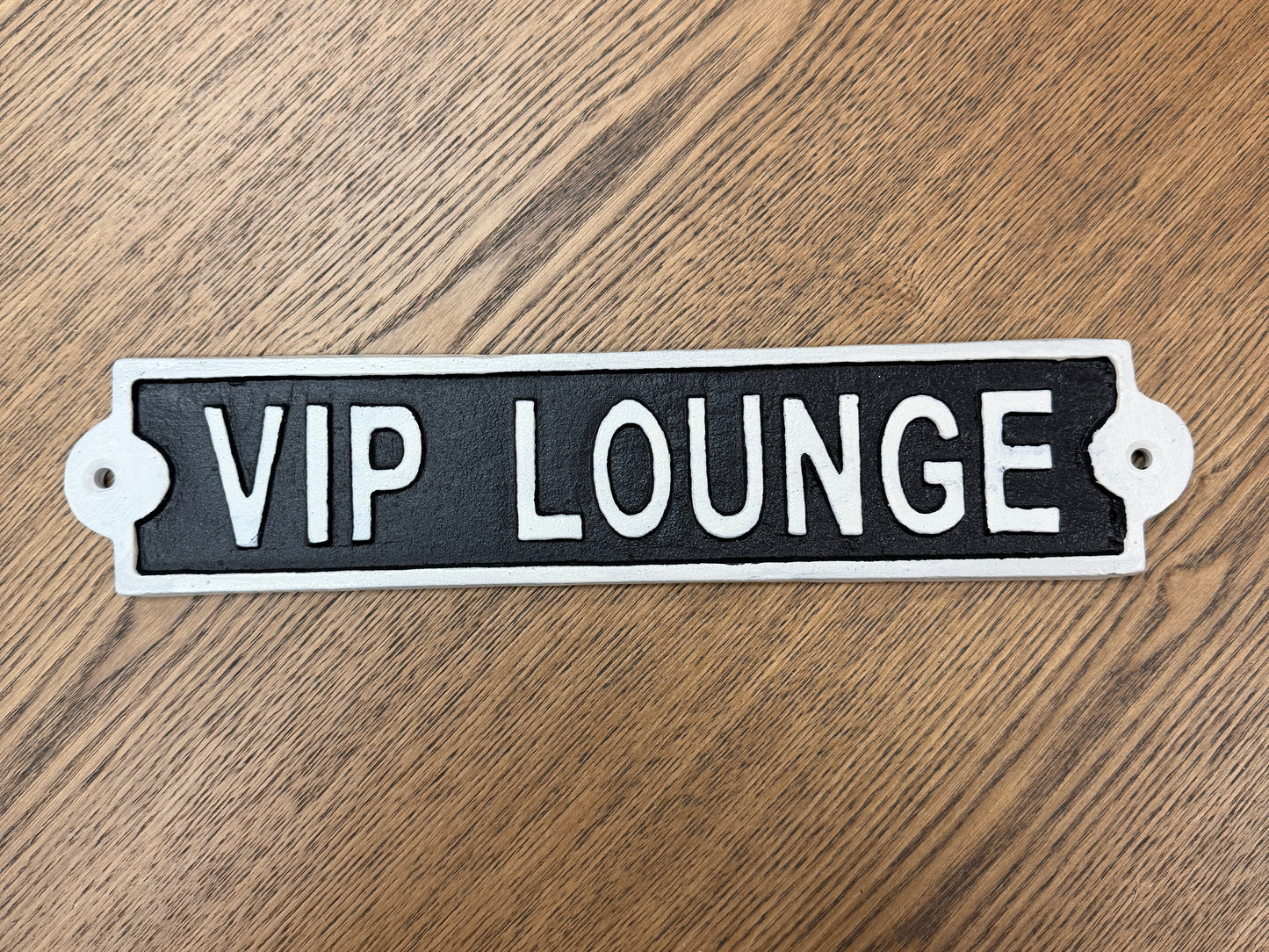 VIP Lounge sign