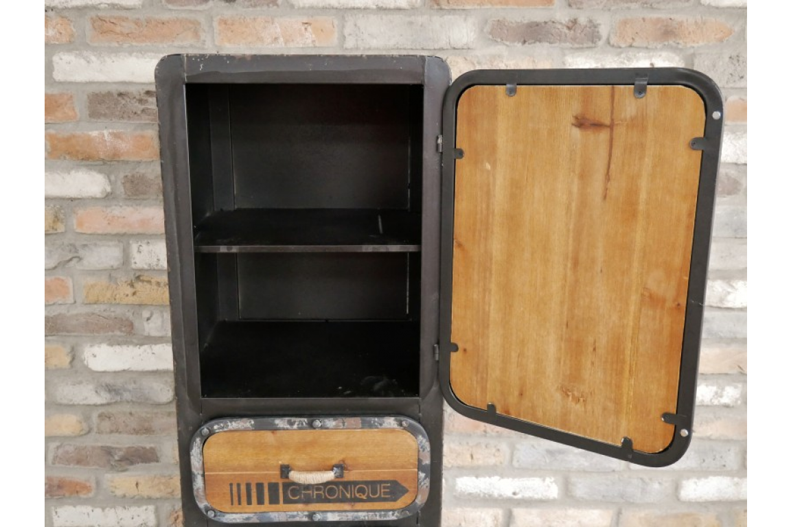 Industrial 4 Door Cabinet
