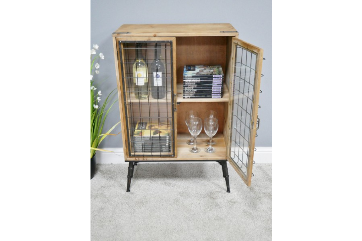 Industrial Caged Cabinet