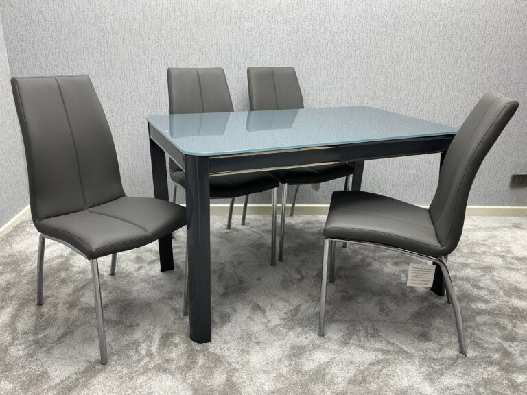 Monaco Dining Table & 4 Monaco Chairs