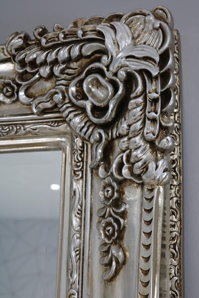 Large Ornate Mirror - Champagne