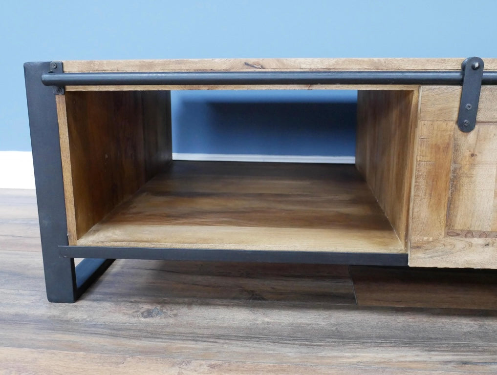 Industrial Mango Wood Coffee Table
