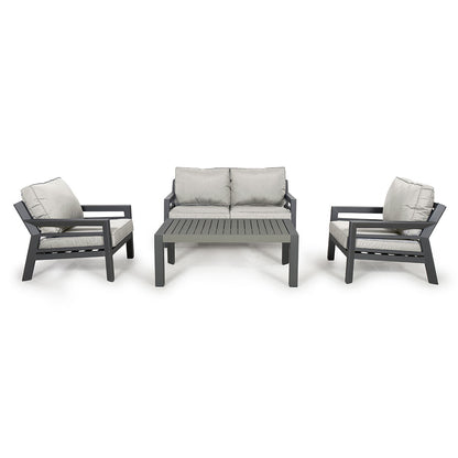New York 2 Seat Sofa Set - Dove Grey