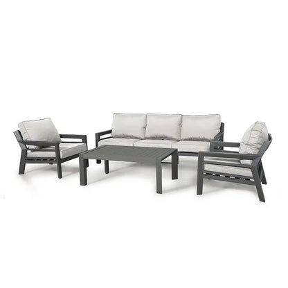 New York 3 Seat Sofa Set - Dove Grey