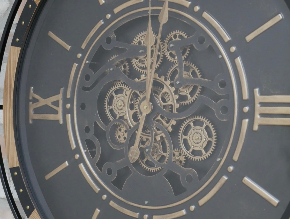 Industrial Cog Clock