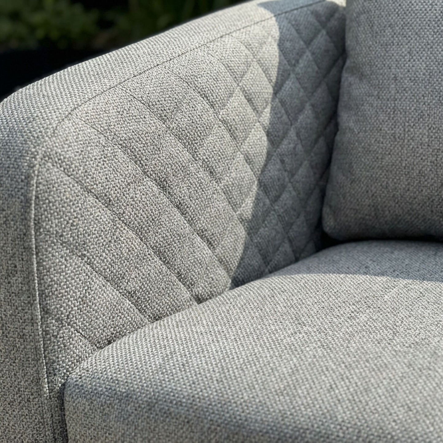 Outdoor Fabric Ambition 3 Seat Sofa Set - Zinc Grey
