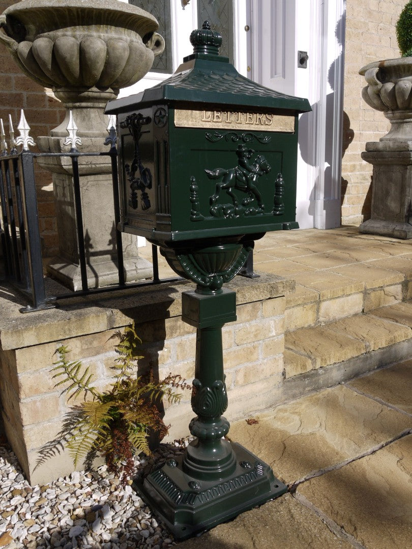 Utility Post Box Post Mounted Aluminium Post Box – Lakeside Furniture Direct