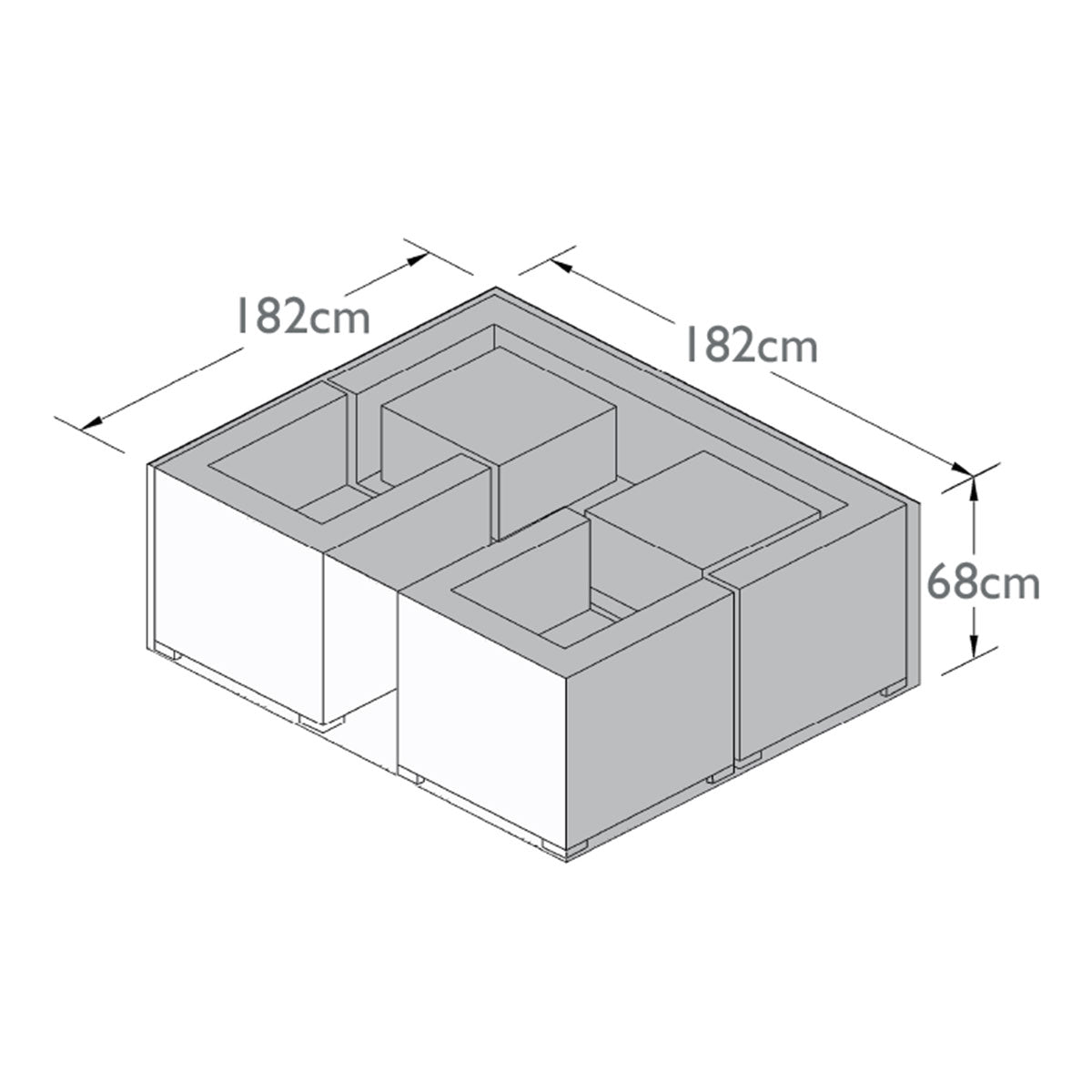 3 Seat Sofa Set Outdoor Cover