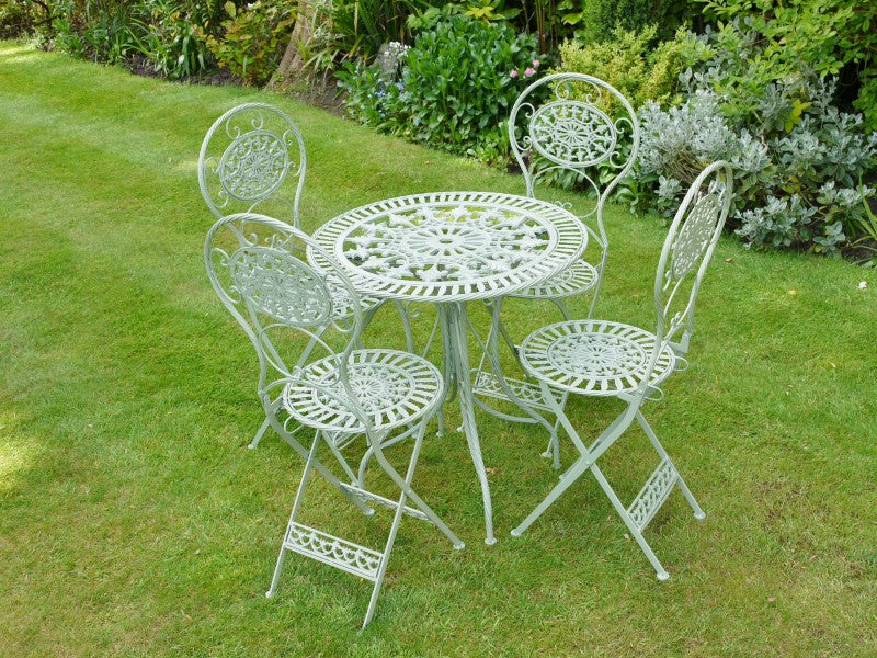 Round Tea For 4 - Green