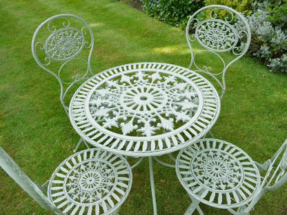 Round Tea For 4 - Green