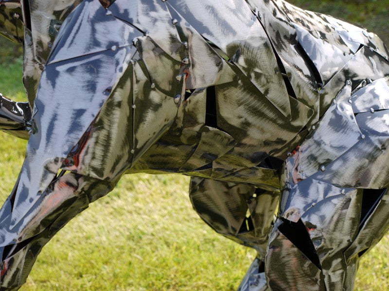 Metal Art Galloping Horse