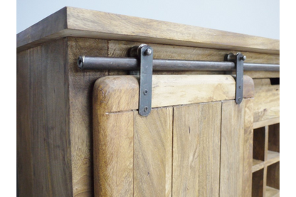 Industrial Wine Cabinet