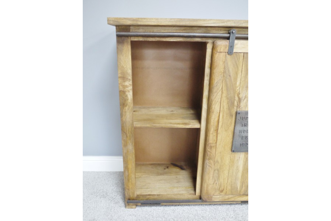 Industrial Wine Cabinet