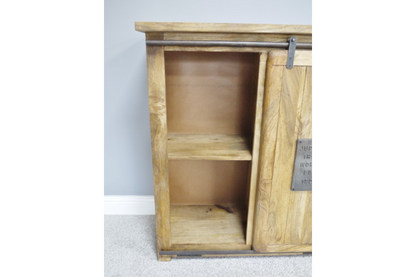 Industrial Wine Cabinet