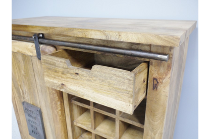 Industrial Wine Cabinet