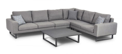 Outdoor Fabric Ethos Large Corner Group - Flanelle