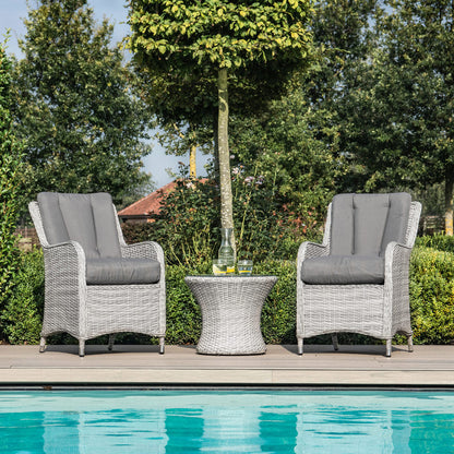 Ascot Bistro Set with Weatherproof Cushions