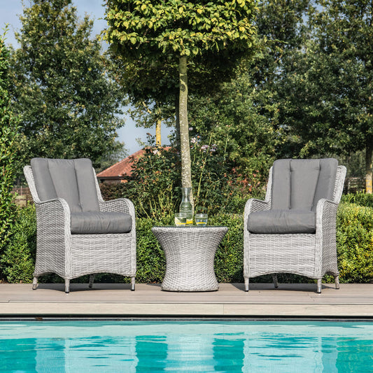 Ascot Bistro Set with Weatherproof Cushions