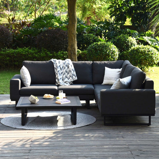 Outdoor Fabric Ethos Corner Group - Charcoal