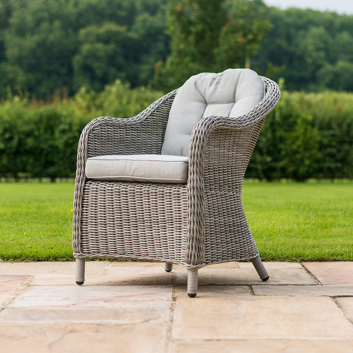 Oxford 8 Seat Oval Dining Set with Heritage Chairs & Lazy Susan