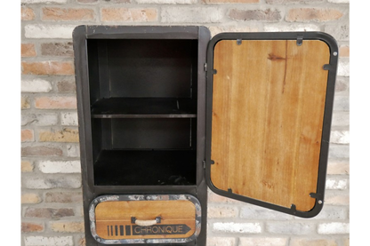 Industrial 4 Door Cabinet