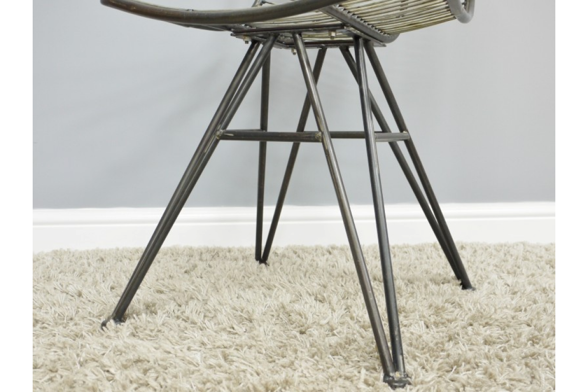Rustic Metallic Chair