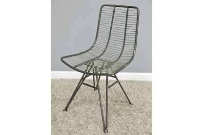Rustic Metallic Chair