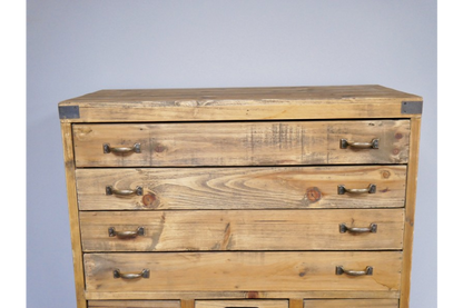 Industrial Wooden Storage Cabinet
