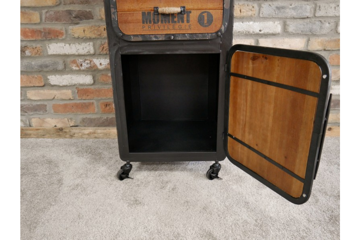Industrial 4 Door Cabinet