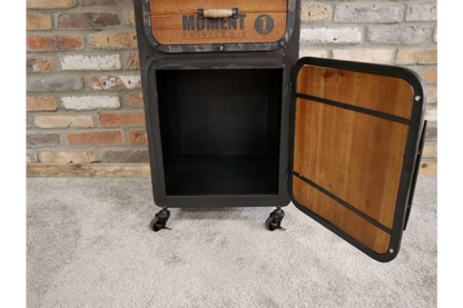 Industrial 4 Door Cabinet