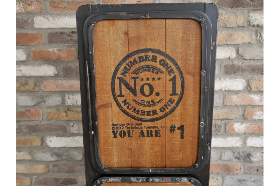 Industrial 4 Door Cabinet