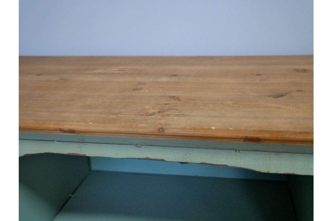 Industrial Large TV Cabinet - Green