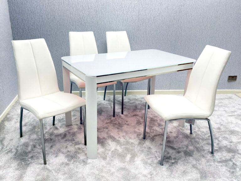 Monaco Dining Table & 4 Monaco Chairs