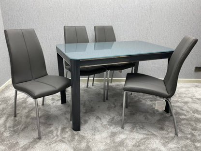 Monaco Dining Table & 4 Monaco Chairs