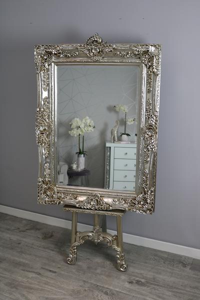 Medium Ornate Mirror - Champagne