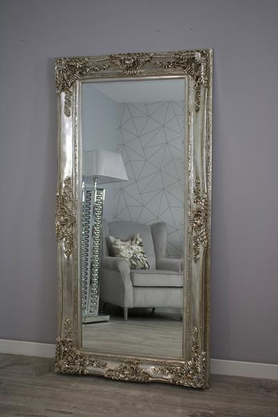 Small Ornate Mirror - Champagne