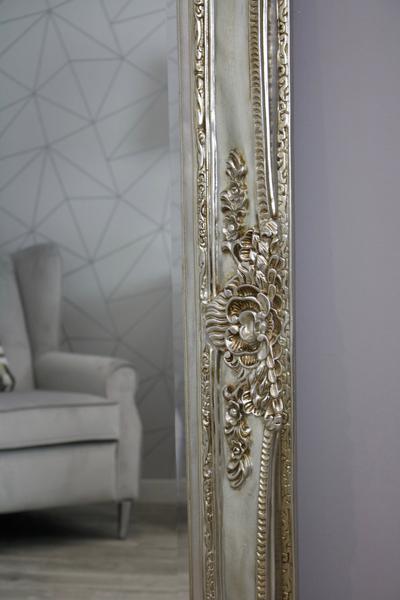 Small Ornate Mirror - Champagne