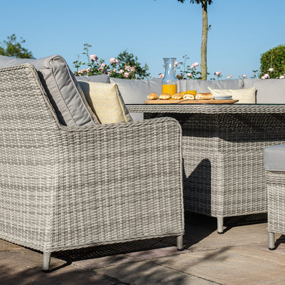 Oxford Royal U-Shaped Dining Set with Rising Table
