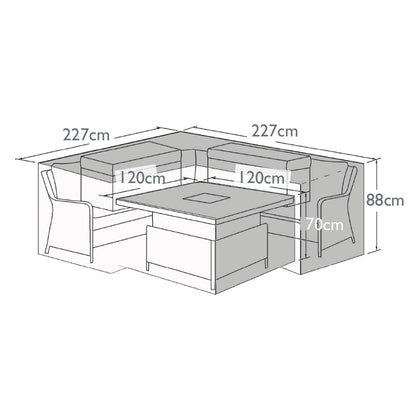 Royal Corner Dining Set Outdoor Cover
