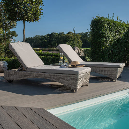 Oxford 3 Piece Sunlounger Set